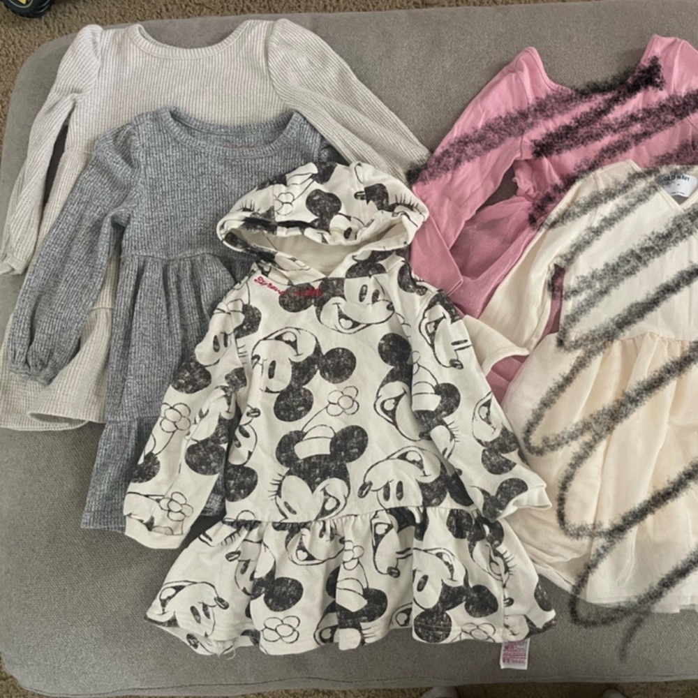 Bundle of 3 fall/winter dresses size 3t